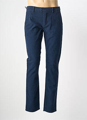 Pantalon chino stretch taille normale bleu TELERIA ZED homme