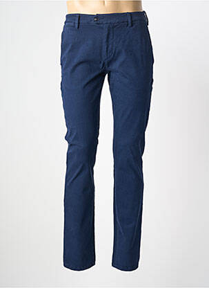 Pantalon chino stretch taille normale bleu TELERIA ZED homme