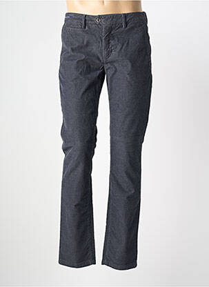 Pantalon chino stretch taille normale gris TELERIA ZED homme