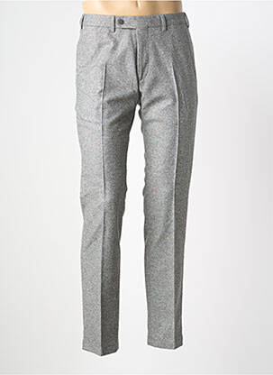 Pantalon slim tissage chiné taille normale gris DIGEL homme