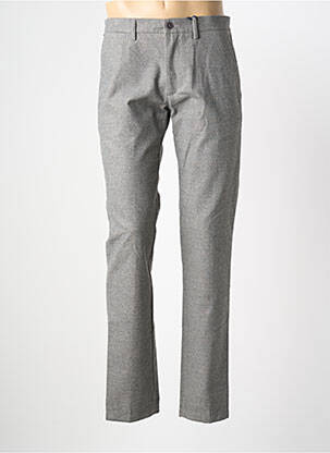 Pantalon slim tissage chiné taille normale gris TOMMY HILFIGER homme