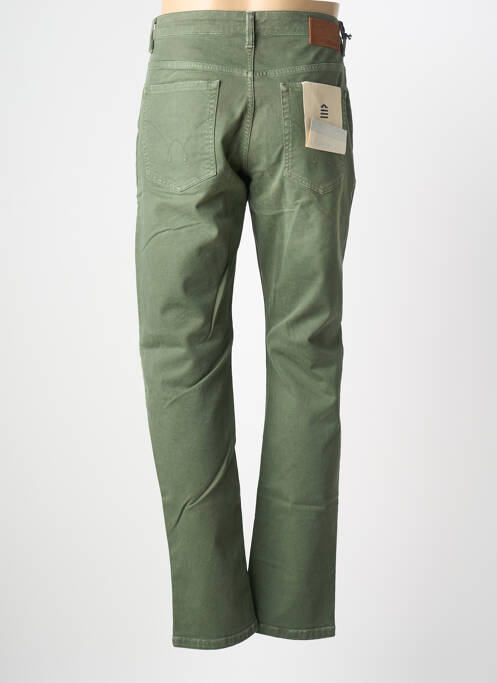 Jeans coupe slim fermeture boutonnée sur le devant taille normale vert SERGE BLANCO homme