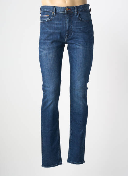 Jeans skinny stretch taille normale bleu TOMMY HILFIGER homme