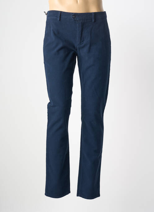 Pantalon chino stretch taille normale bleu TELERIA ZED homme