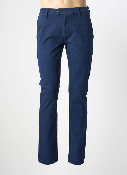 Pantalon chino stretch taille normale bleu TELERIA ZED homme