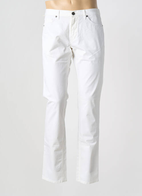 Pantalon slim stretch taille normale blanc CERRUTI 1881 homme