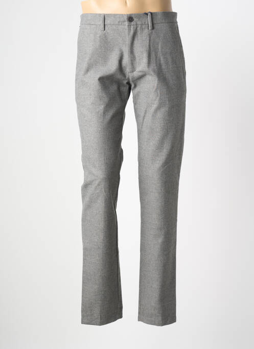 Pantalon slim tissage chiné taille normale gris TOMMY HILFIGER homme