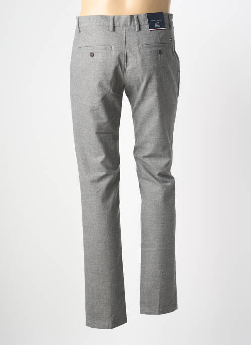 Pantalon slim tissage chiné taille normale gris TOMMY HILFIGER homme