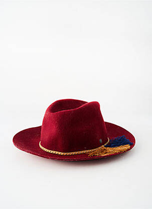 Chapeau bande anti-transpiration rouge BONOBO JEANS femme