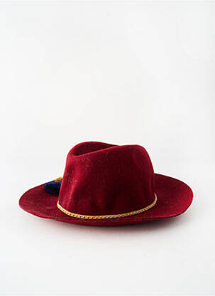 Chapeau bande anti-transpiration rouge BONOBO JEANS femme
