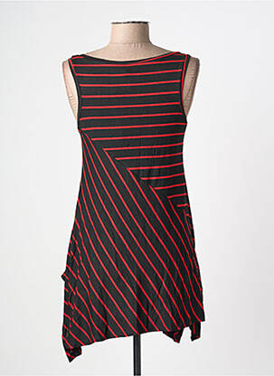 Tunique sans manche col rond noir GRAIN DE MALICE femme