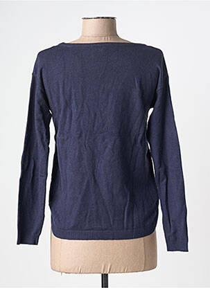 Pull coupe cintrée manches longues bleu GRAIN DE MALICE femme