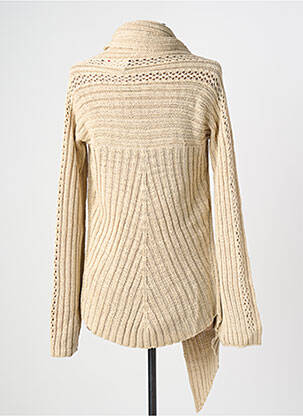 Gilet manches longues stretch beige PHILDAR femme