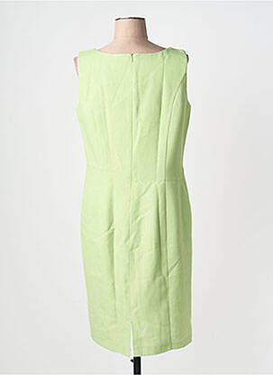 Robe mi-longue sans manche sans manche vert DAMART femme