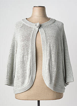 Gilet manches longues manches 3/4 gris DAMART femme