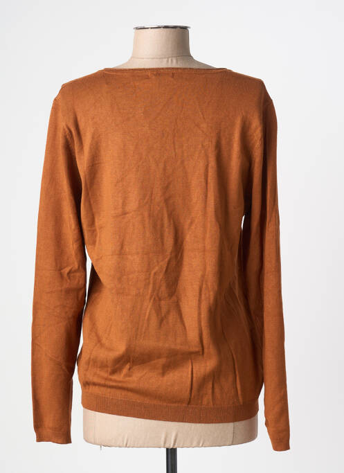 Gilet manches longues stretch marron PHILDAR femme