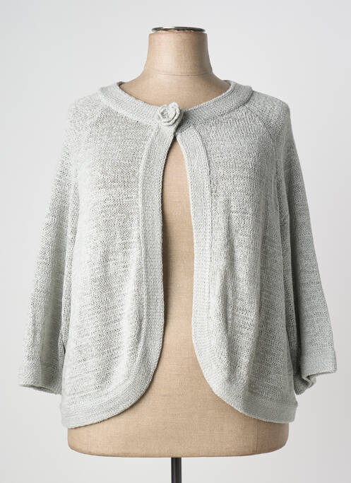 Gilet manches longues manches 3/4 gris DAMART femme