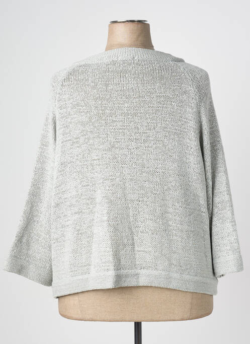 Gilet manches longues manches 3/4 gris DAMART femme