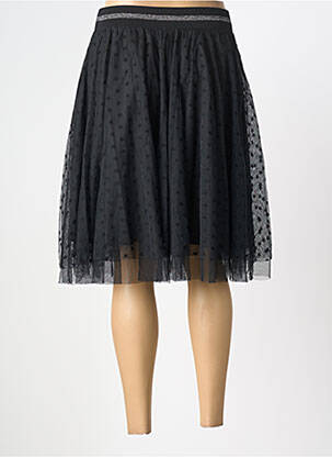 Jupe mi-longue coupe évasée noir BONOBO femme