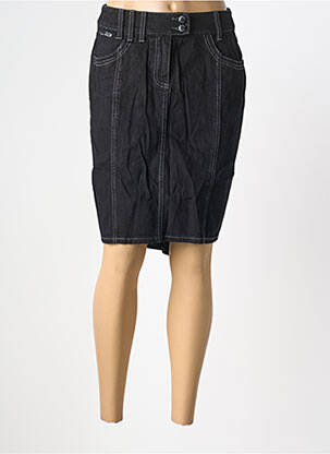 Jupe courte poches noir PHILDAR femme