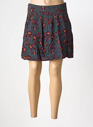 Jupe courte coupe évasée noir BONOBO femme