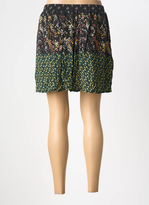 Jupe courte coupe évasée noir BONOBO femme