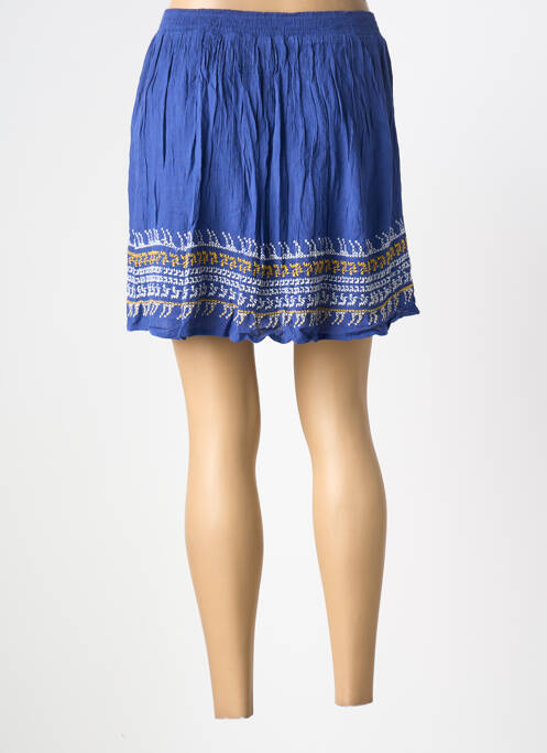 Jupe courte bleu BONOBO femme
