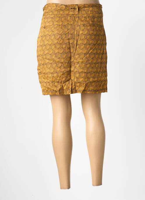 Jupe courte jaune BONOBO femme