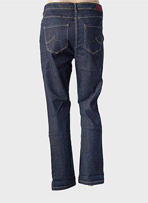Jeans coupe slim tissage brut taille normale bleu PHILDAR femme