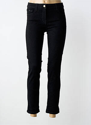 Jeans coupe slim stretch taille normale noir GRAIN DE MALICE femme