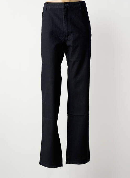 Jeans coupe droite stretch taille normale noir AIMÉE JULIEN femme