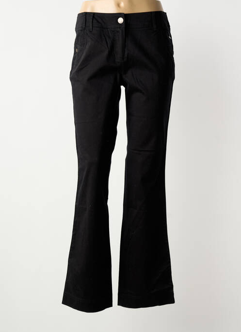Pantalon flare taille normale taille normale noir GRAIN DE MALICE femme