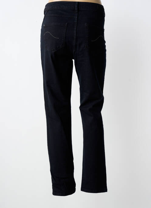 Jeans coupe slim stretch taille normale noir PHILDAR homme