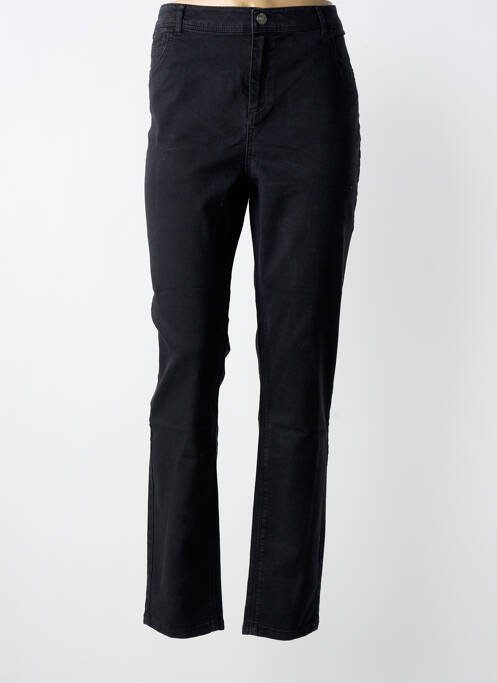 Jeans coupe slim stretch taille normale noir GRAIN DE MALICE femme