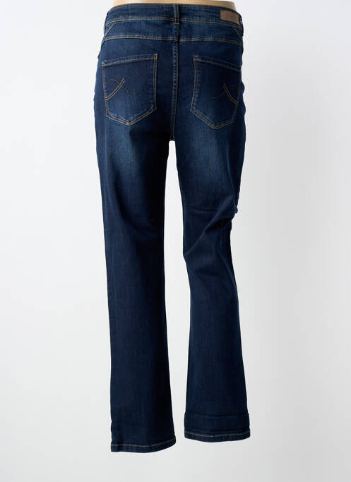 Jeans coupe slim stretch taille normale bleu PHILDAR femme