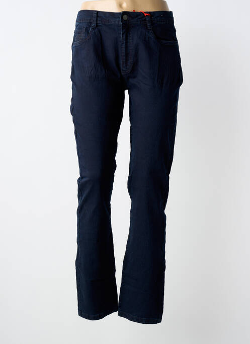 Jeans coupe slim tissage brut taille normale bleu SCOTTAGE femme