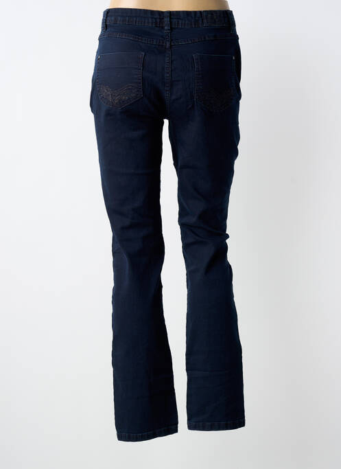 Jeans coupe slim tissage brut taille normale bleu SCOTTAGE femme