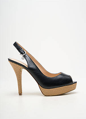 Escarpins fermeture boucle(s) talon haut de 10cm et plus noir GUESS femme