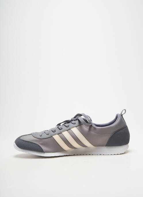 Baskets bout rond bout rond gris ADIDAS homme