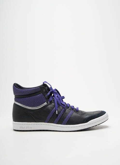 Baskets bout rond talon plat jusqu'à 3cm violet ADIDAS femme