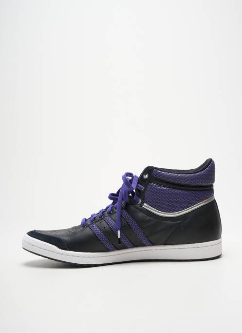Baskets bout rond talon plat jusqu'à 3cm violet ADIDAS femme