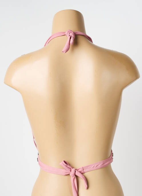 Haut de maillot de bain stretch haut soutien-gorge moulé rose MERMAID femme