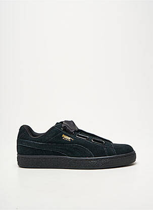 Baskets nubuck talon plat jusqu'à 3cm noir PUMA femme