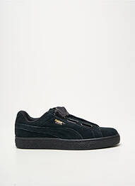 Baskets nubuck talon plat jusqu'à 3cm noir PUMA femme