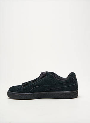 Baskets nubuck talon plat jusqu'à 3cm noir PUMA femme