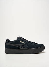 Baskets bout rond talon plat jusqu'à 3cm noir PUMA femme