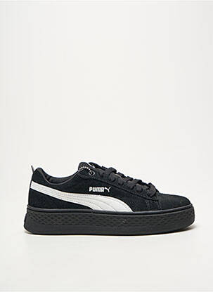 Baskets bout rond talon plat jusqu'à 3cm noir PUMA femme