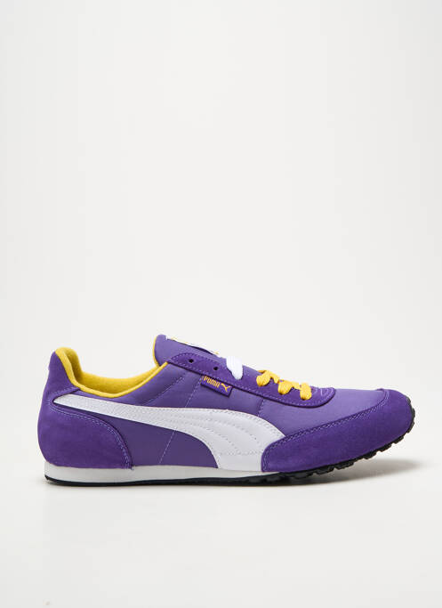 Baskets bout rond bout rond violet PUMA homme