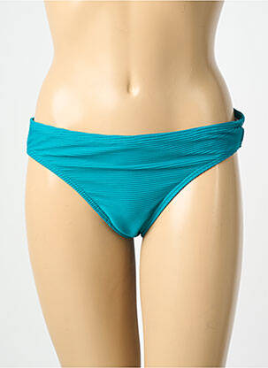 Bas de maillot de bain stretch culotte bleu LAGON BLEU femme