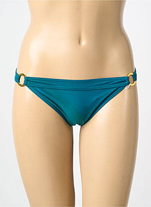 Bas de maillot de bain stretch culotte bleu LAGON BLEU femme